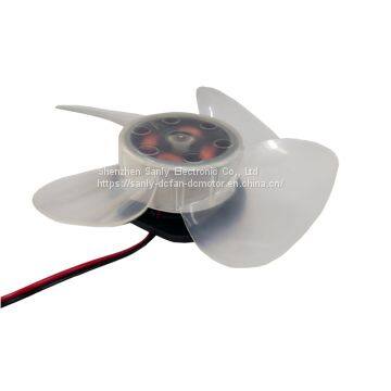 12V 24V DC Brushless 100x25mm Frameless Axial Airflow Fan photo-4