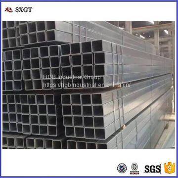 Q195 Wholesale Pre-Galvanized Steel Square Tube For Construction