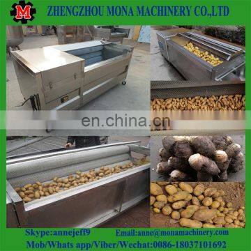 Vegetable and Fruit Washing and Peeling Machine/brush Washer and Peeler Machine for Sale photo-6