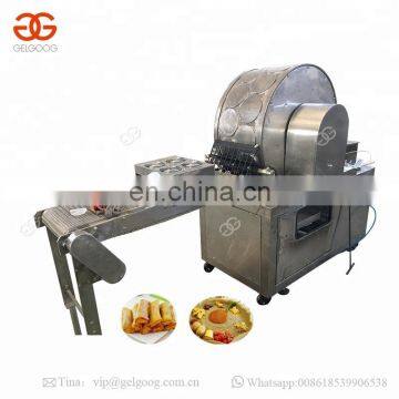 Automatic Pastry Sheet Wrapper Injera Making Spring Roll Machine photo-2