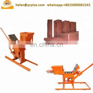 Factory Supply Manual Interlock Clay Brick Making Machine Price