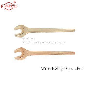 Wrench Single Open End non sparking Aluminum bronze