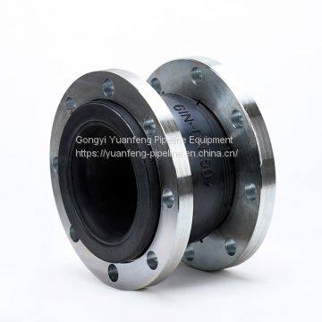 flange connection rubber material epdm flexible rubber expansion joint