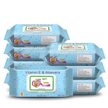 10pcs 80pcs Baby Wet Wipes, wet tissue for baby hands and mouth