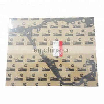 Genuine quality diesel engine parts aluminum  6CT 3938737  gear housing cover gasket for truck