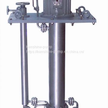 LHY heat preservation submerged liquid sulphur pump