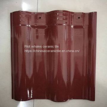High Polished Chinese interlocking Roof Tiles Ceramic/ Interlocking Roof Tile