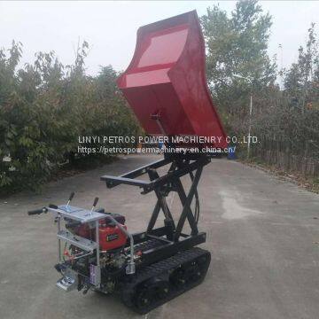 Crawler Type Dumper With Lift Container, Hydraulic Scissor Lifter 7BY-350SJ photo-3