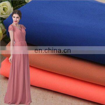 75D high quality chiffon fabric for dresses