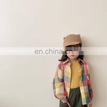 6468 Fashion Baby Clothes Kids Clothing Girl Spring Cotton Long Sleeve t Shirt