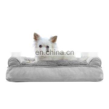 Wholesale Luxury Lovely Plush Memory Foam Sponge Animal Shaped Pet Bed Dog Bed Cat Bed