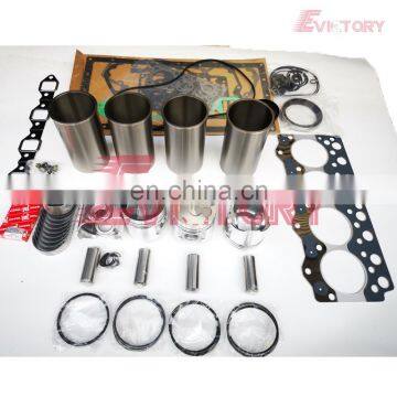 For KOMATSU 3D95 3D95S ENGINE OVERHAUL REBUILD KIT