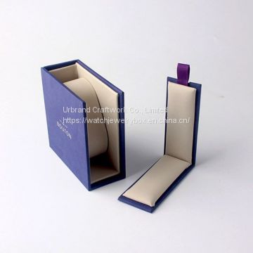 New Unique Shape Small Pu Leather Packing Gift Jewelry Bracelet/Watch Box