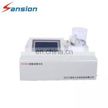 Insulation Oil Dew Point Tester Meter Portable Oil  Moisture Analyzer