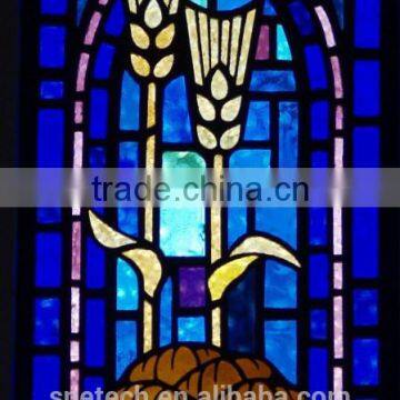 Stained Glass Religious Sysblom Church Window photo-3