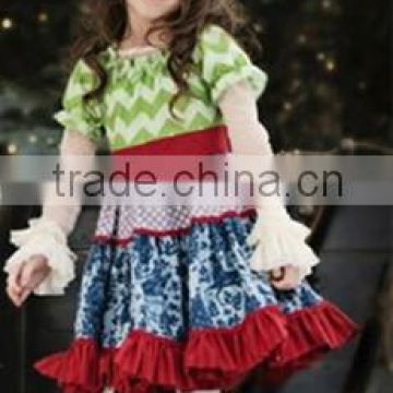 wholesale children dress set girls boutique dress fall dress 2015