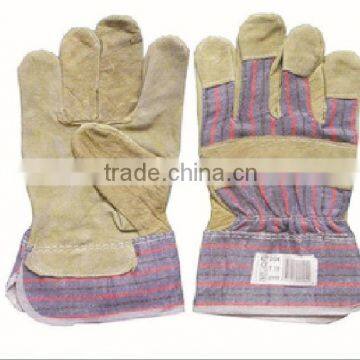 Leather Glove/ Leather Working Glove/ AB/BC Grade Leather Work Glove