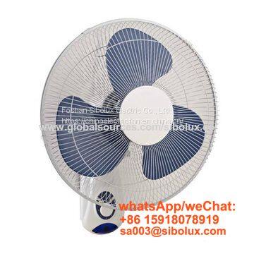 Sibolux 16 inch electric plastic wall fan /