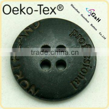 custom 4 holes sewing alloy button