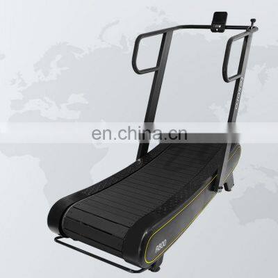 RONGLE R800 best home use Treadmill with digital display and 3 Resistance Levels Woodway curve. Home use walking running machine