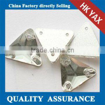 Factory Wholesale Flatback Gem Sew on Rhinestone,flatback Sew on Gem Rhinestone,sew on Rhinestones Flat Back Gem photo-4