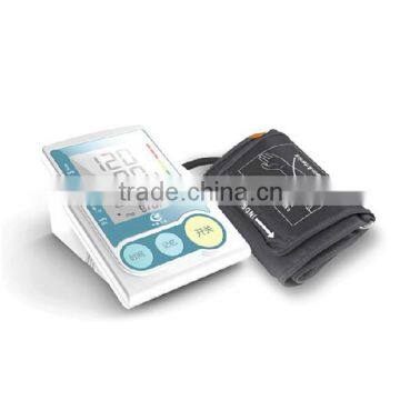 LCD Screen Upper Arm Digital Blood Pressure Monitor With CE