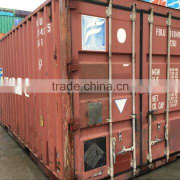 Dry Container Type and cargo worthy Certification used container