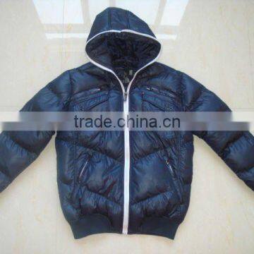 Men Fashion Padding Jacket with Shiny Fabrics HOT SALE!!!