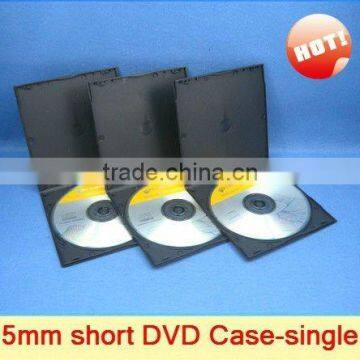 5.2mm black single slim dvd case