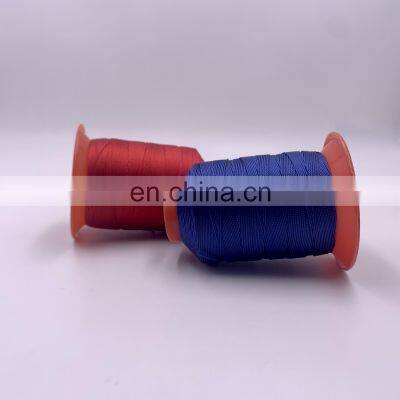 Нейлоновая клееная нить, синий цвет, имеются образцы photo-5