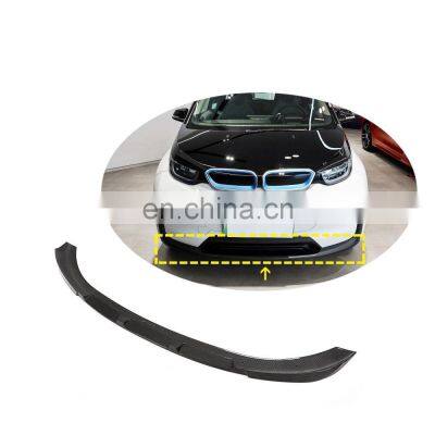 Real front bumper carbon fiber front lip for BMW i3 2018-2020 no for i3s