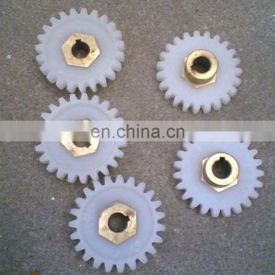 plastic pinion helical gear nylon tooth gears