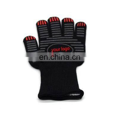 Insulated Barbecue Gloves Oven 932f Extreme Heat Resistant BBQ Glove Heat Resistant Grill Glove