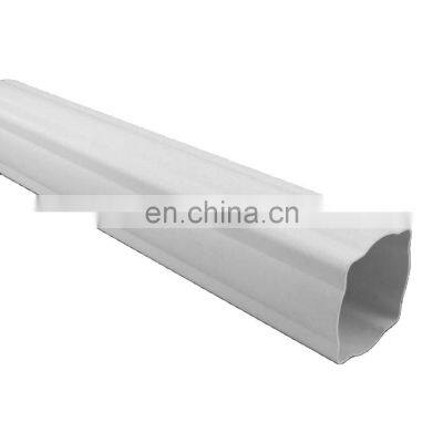 Roof drain system PVC rain water collector gutter and pipe white Plastic material roofing product Philippines price