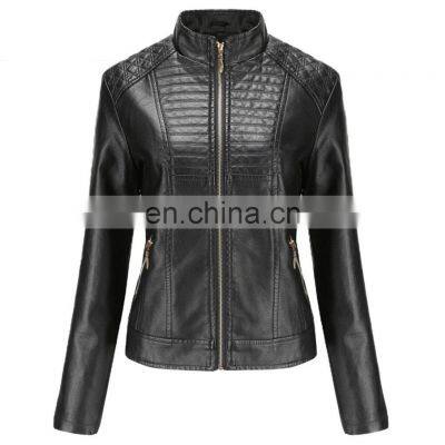 Original Leather Jacket Women Bikers Jacket Custom Design Latest Fashion Design Leather Jacket