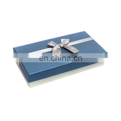 Classical cajas de regalo carton gift box packaging with bow knot