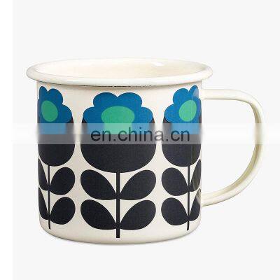 Wholesale 7cm reusable sample glass enamel cup