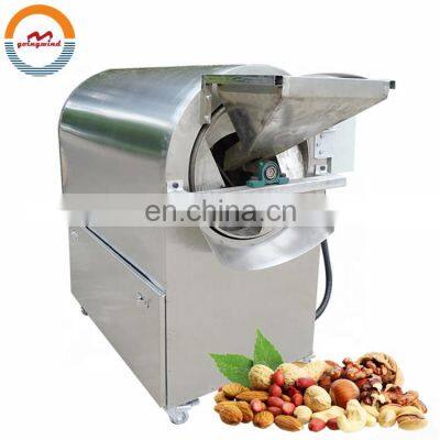 Automatic electric cocoa bean roasting machine auto gas cacao beans rotary drum roaster hot air roasters cheap price for sale