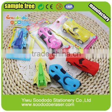 2015 Cheap Novelty School Stationery Supplier Motorcycle Race Eraser