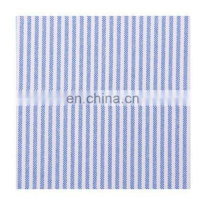 Available From Stock TC Oxford Plaid Fabric Polyester-cotton Yarn-dyed Oxford Plaid Garment Fabric Strip Fabric photo-5