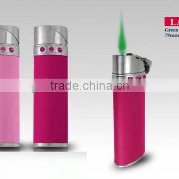 women refillable lighter lady cigarette lighter Windproof windproof refillable metal lighter