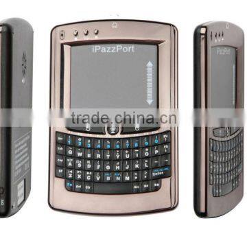 Mini 2.4GHz Voice Wireless iPazzPort Keyboard Mouse Touchpad Speaker Microphone