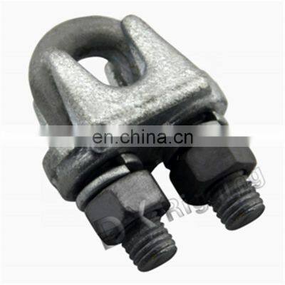 Customized Hot Dip Galvanized Alloy Steel Forging Wire Rope Clips