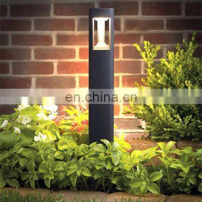 Outdoor Pathway Light Aluminum Garden LED Bollard Lawn Lamp