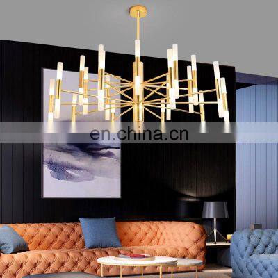 New Indoor Pendant Lamps For Living Room Bedroom Hotel Hanging Light Modern Chandelier
