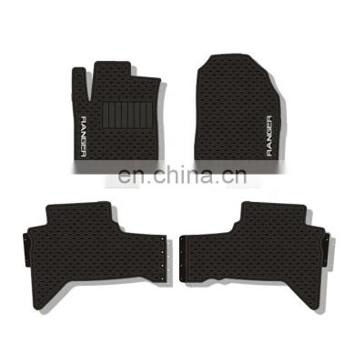 HFTM OEM replacement car cleaner rubber mats for FORD Ranger 2012+Eco-friendly new style top quality wholesale production