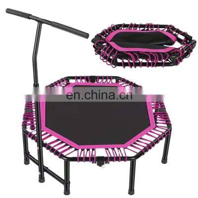 Byloo 2022 High Quality Durable Black bungee Trampoline Fitness Jumping Mini Trampolines for sale