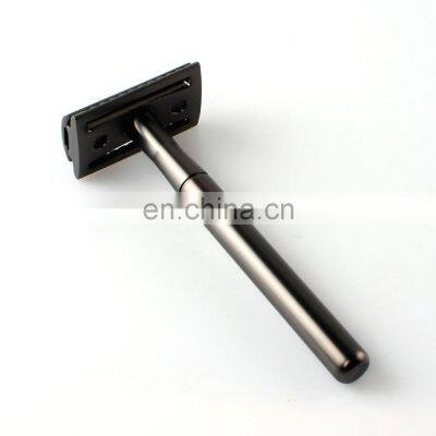 Kinghood Reusable Matte Stainless Steel Double Edge Blade Safety Shaving Razor photo-5