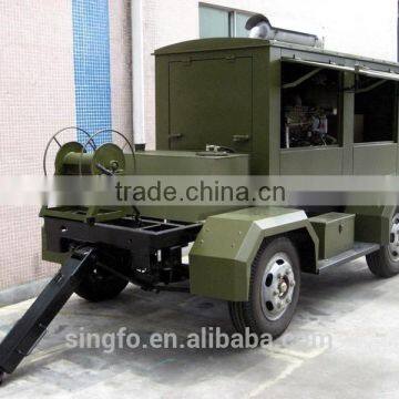 10KW Tailer Type Portable Electrical Diesel Generators With 403D-11G Engine for Sale photo-5
