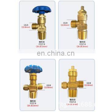 High Pressure South Africa QF-2C Concentrator Medical Brass Kasweld Solenoid Cylinder Gas Bottle Bus Stop 4 Points Oxygen Valve photo-4